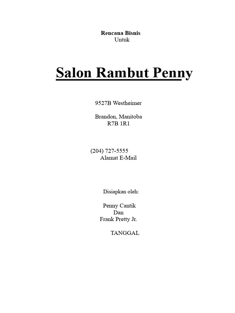 Penny Salon: Sentuhan Kecantikan yang Menghargai Kesehatan di Cilacap